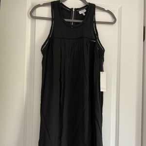Black racerback dress